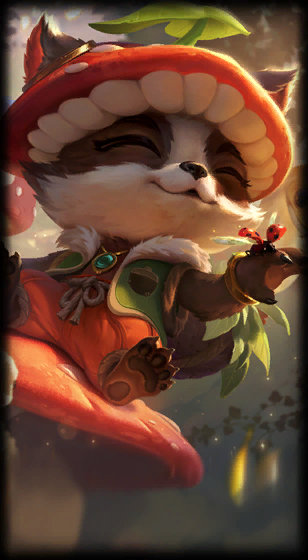 Badger Teemo loading screen art