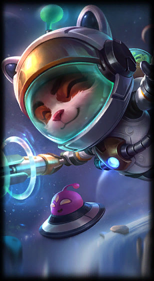 Astronaut Teemo loading screen art