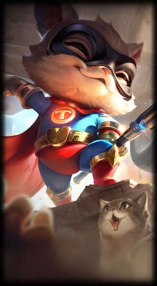 Super Teemo loading screen art
