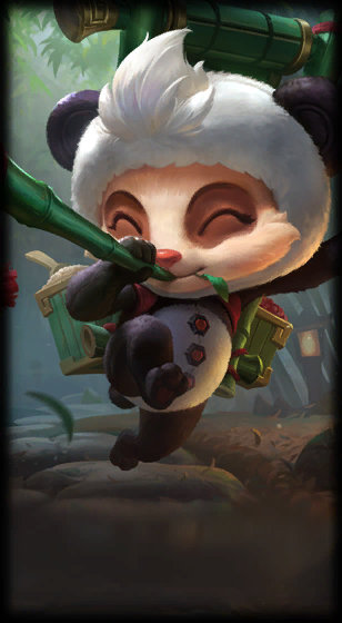Panda Teemo loading screen art