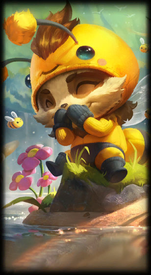 Beemo (Teemo) loading screen art