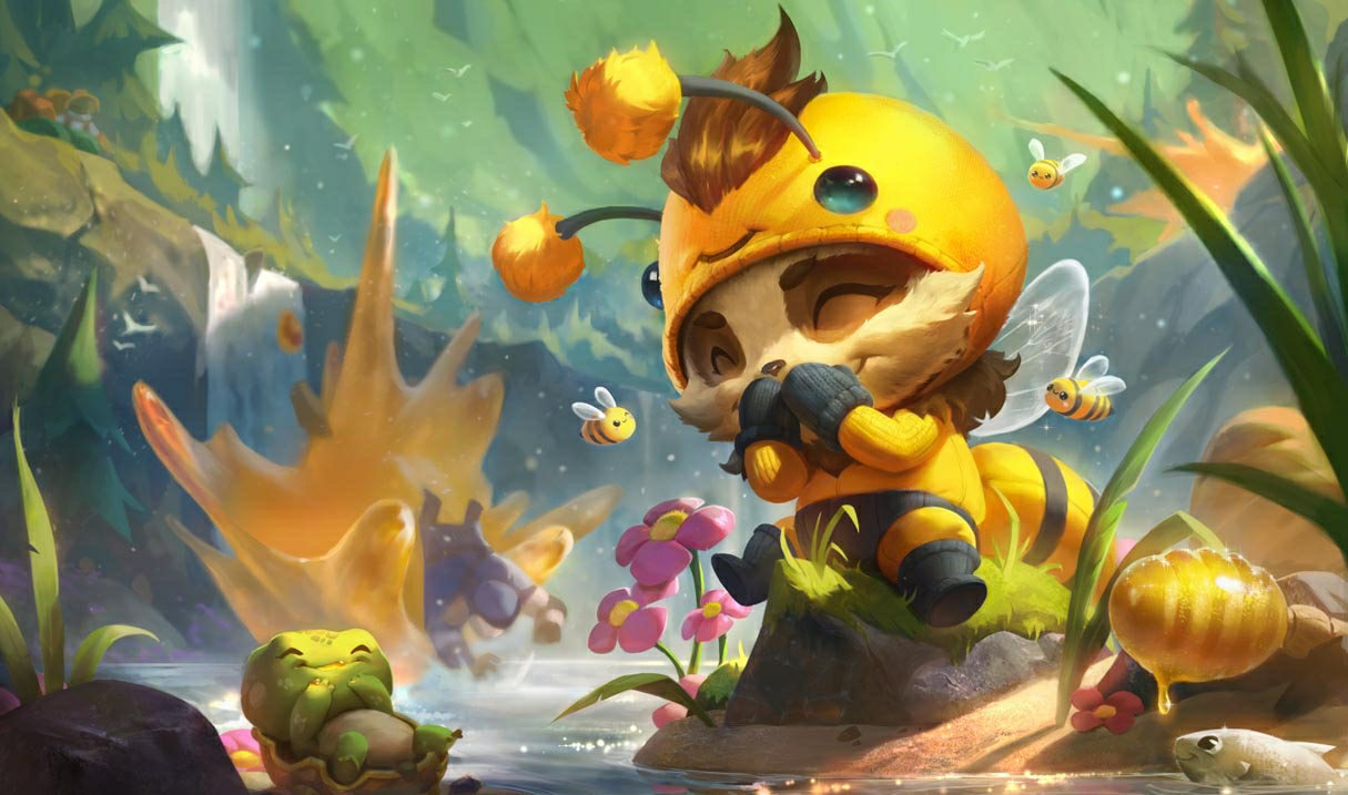 Beemo (Teemo) splash art