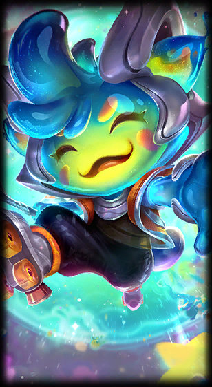 Space Groove Teemo loading screen art