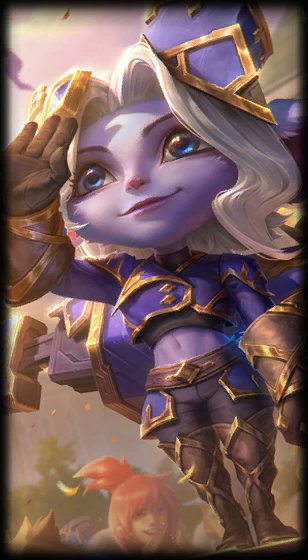 Hextech Tristana loading screen art