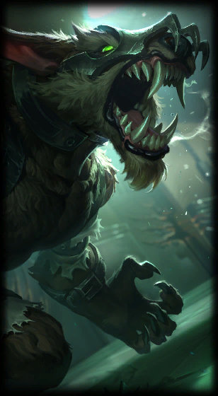Feral Warwick loading screen art