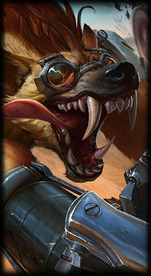 Hyena Warwick loading screen art