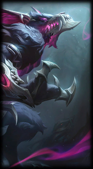 Old God Warwick loading screen art
