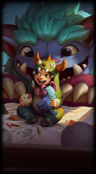 Grungy Nunu & Willump loading screen art