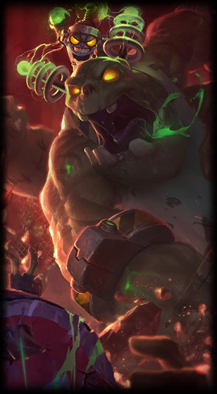 Zombie Nunu & Willump loading screen art
