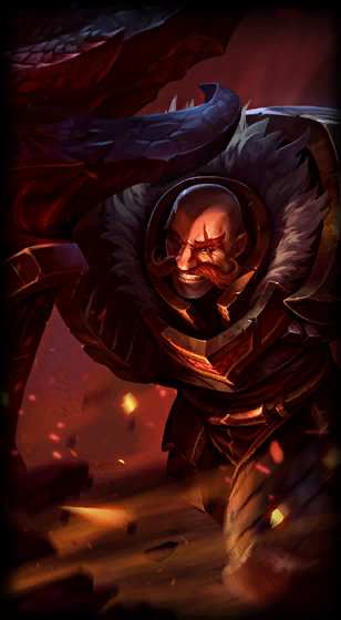Dragonslayer Braum loading screen art