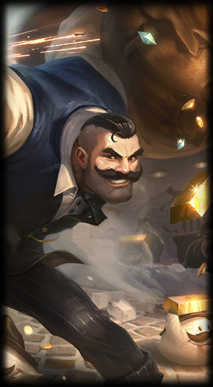 Crime City Braum loading screen art