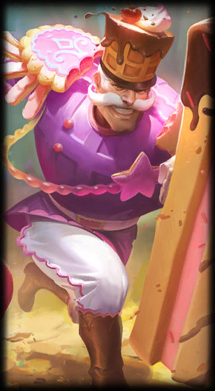 Sugar Rush Braum loading screen art