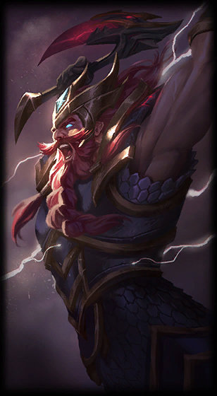 SKT T1 Olaf loading screen art