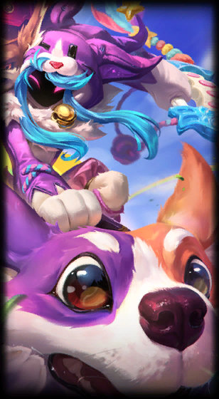 Woof and Lamb Kindred loading screen art