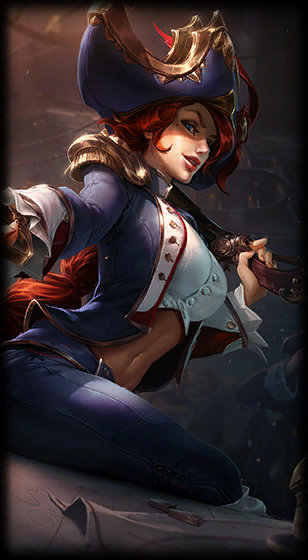 Waterloo Miss Fortune loading screen art