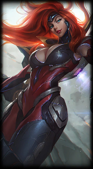 Gun Goddess Miss Fortune loading screen art