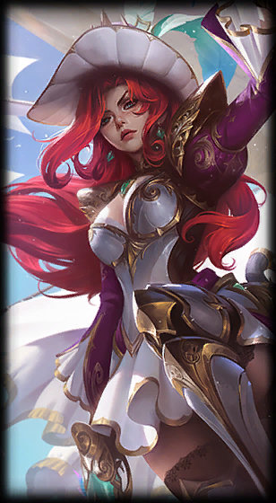 Battle Queen Miss Fortune loading screen art