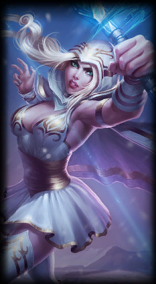 Freljord Ashe loading screen art