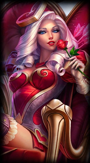 Heartseeker Ashe loading screen art