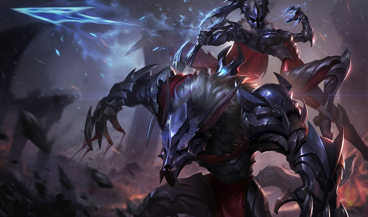 Marauder Ashe splash art