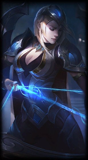 Worlds 2017 Ashe loading screen art