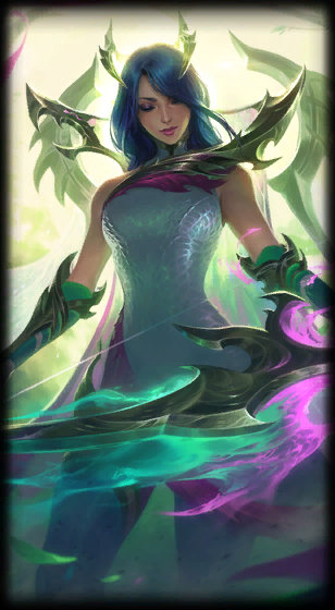 Fae Dragon Ashe loading screen art