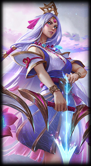 Spirit Blossom Ashe splash art