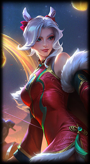 Firecracker Ashe loading screen art