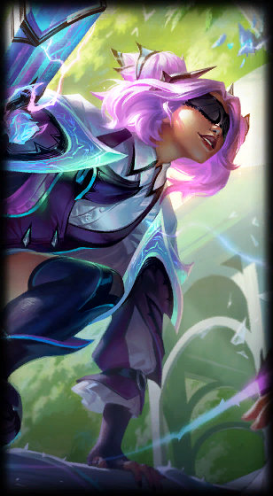 Withered Rose Zeri loading screen art