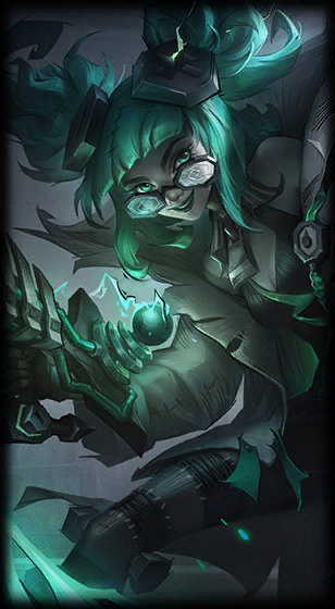 Fright Night Zeri loading screen art