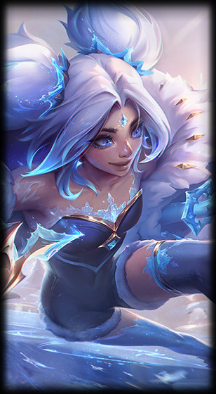 Winter Wonder Zeri loading screen art