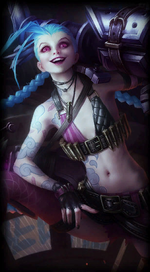Jinx splash art