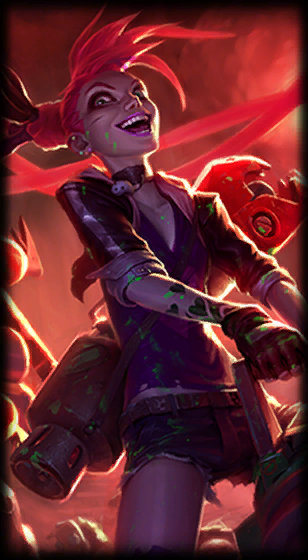 Zombie Slayer Jinx loading screen art