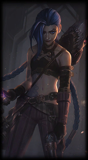 Arcane Enemy Jinx splash art