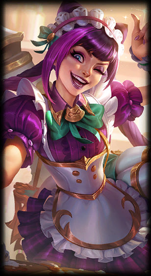 Cafe Cuties Jinx loading screen art