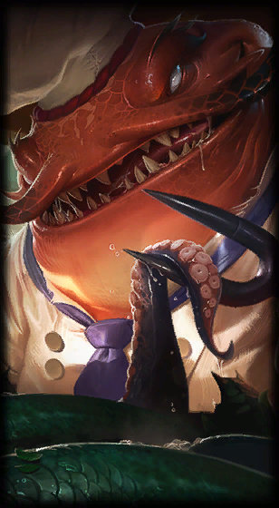 Master Chef Tahm Kench loading screen art