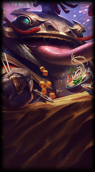 Coin Emperor Tahm Kench loading screen art