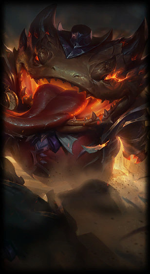 High Noon Tahm Kench loading screen art