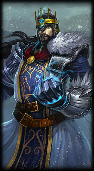 King Tryndamere loading screen art