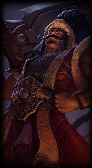 Sultan Tryndamere loading screen art