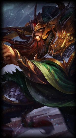 Warring Kingdoms Tryndamere loading screen art