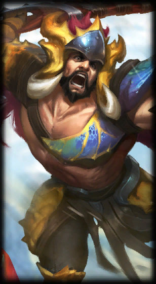 Beast Hunter Tryndamere loading screen art