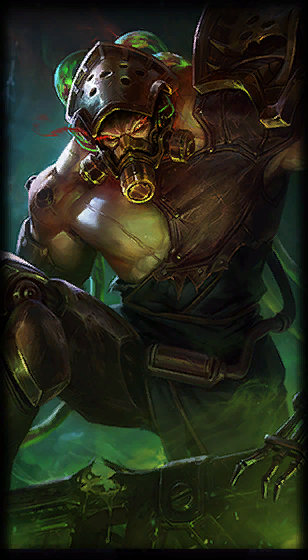 Chemtech Tryndamere loading screen art