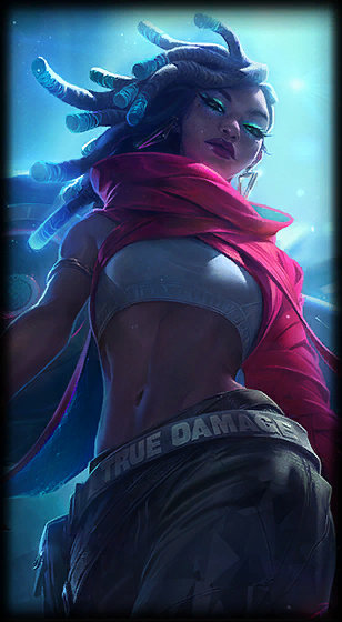 True Damage Senna splash art