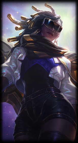 Prestige True Damage Senna splash art