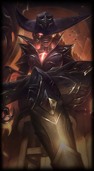High Noon Senna loading screen art