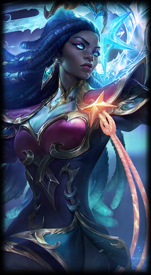 Winterblessed Senna loading screen art