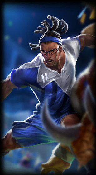 Striker Lucian loading screen art