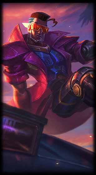 Demacia Vice Lucian loading screen art