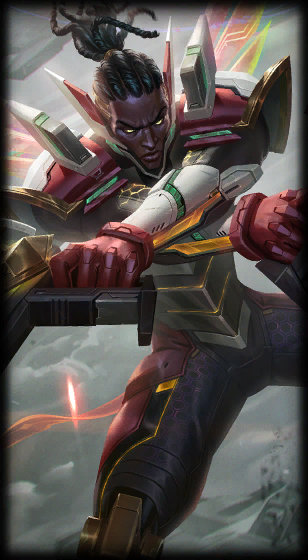 Strike Paladin Lucian loading screen art